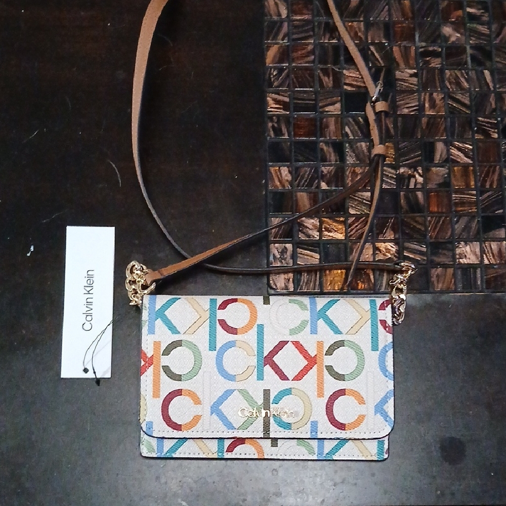 Calvin Klein Colorful Logo Crossbody Bag